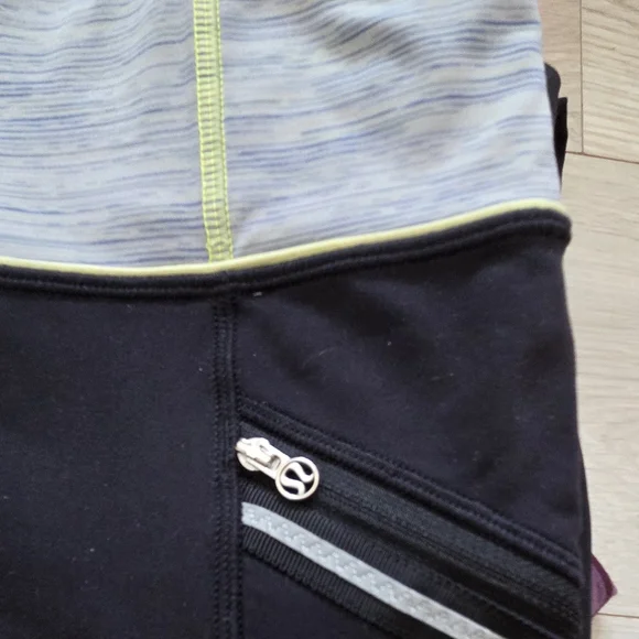 lululemon athletica Women's Capris in Black and Gray - Picture 11 of 16
